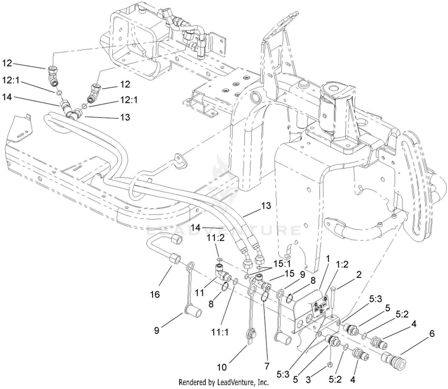 Front Remote Hydraulic Kit
