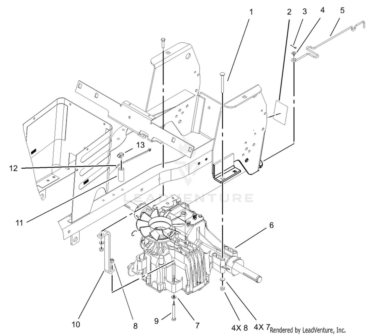 Hydro Transaxle Assembly
