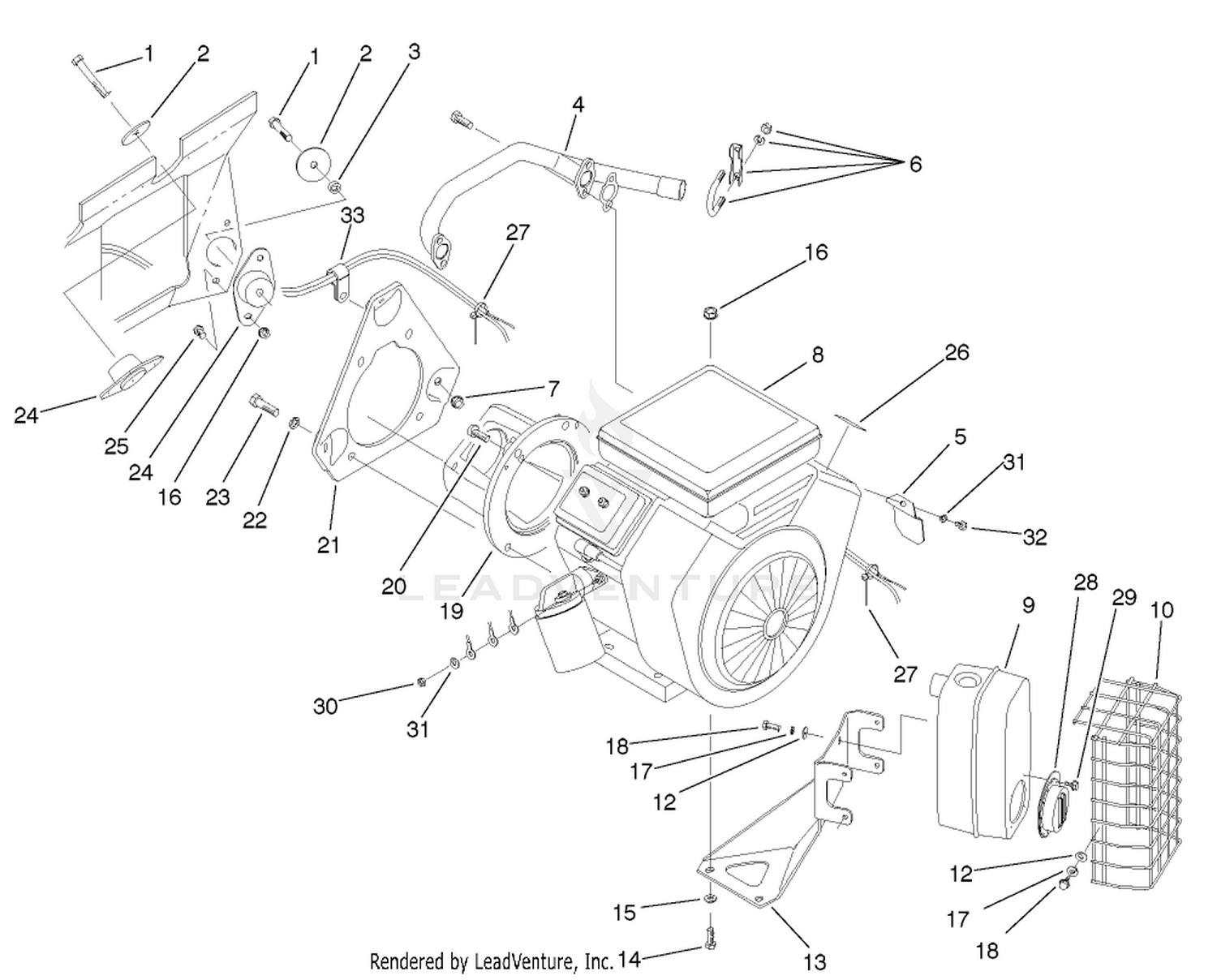 Engine Installation Assembly
