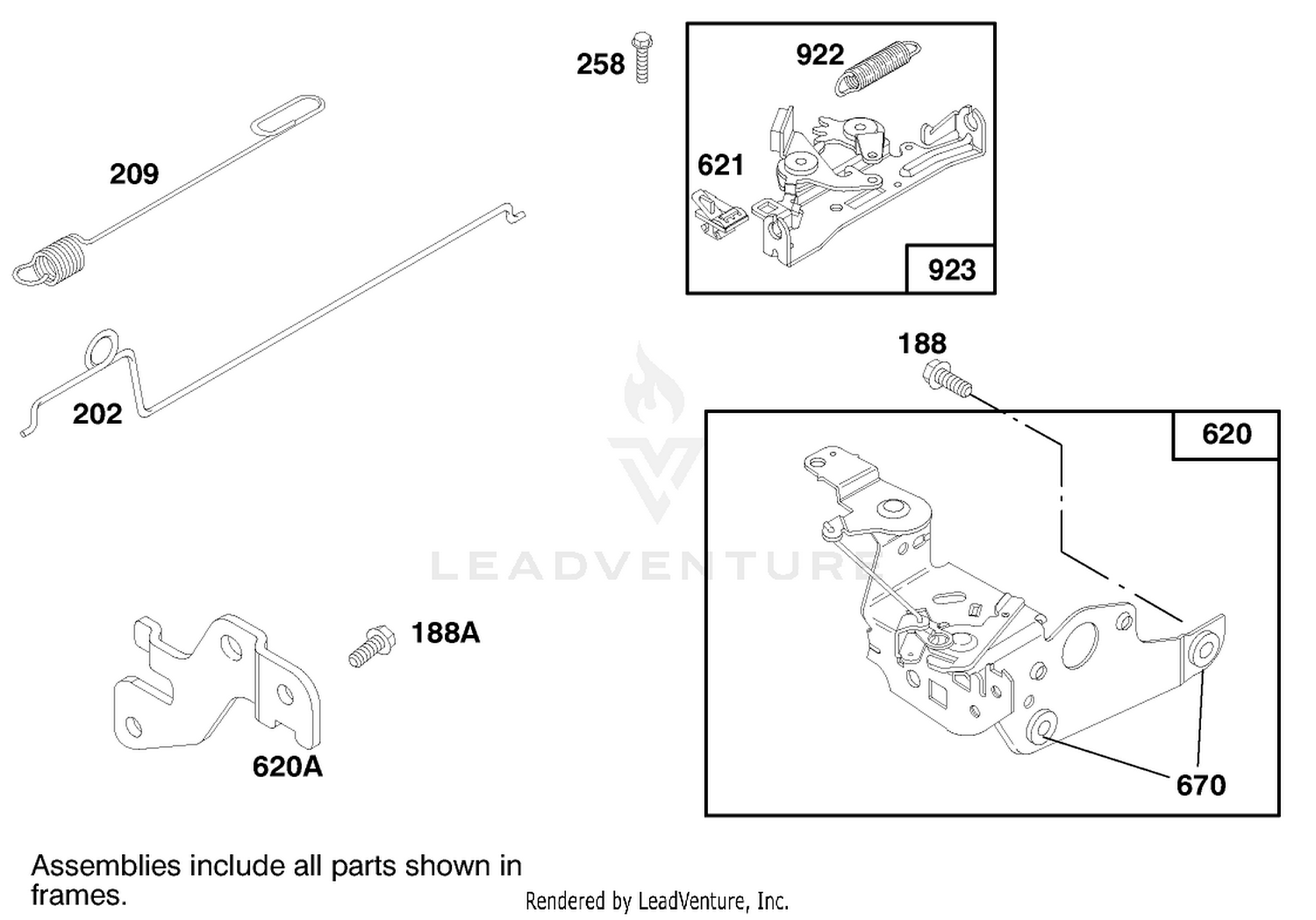 Engine Briggs  Stratton Model 12h802-0658-01 4