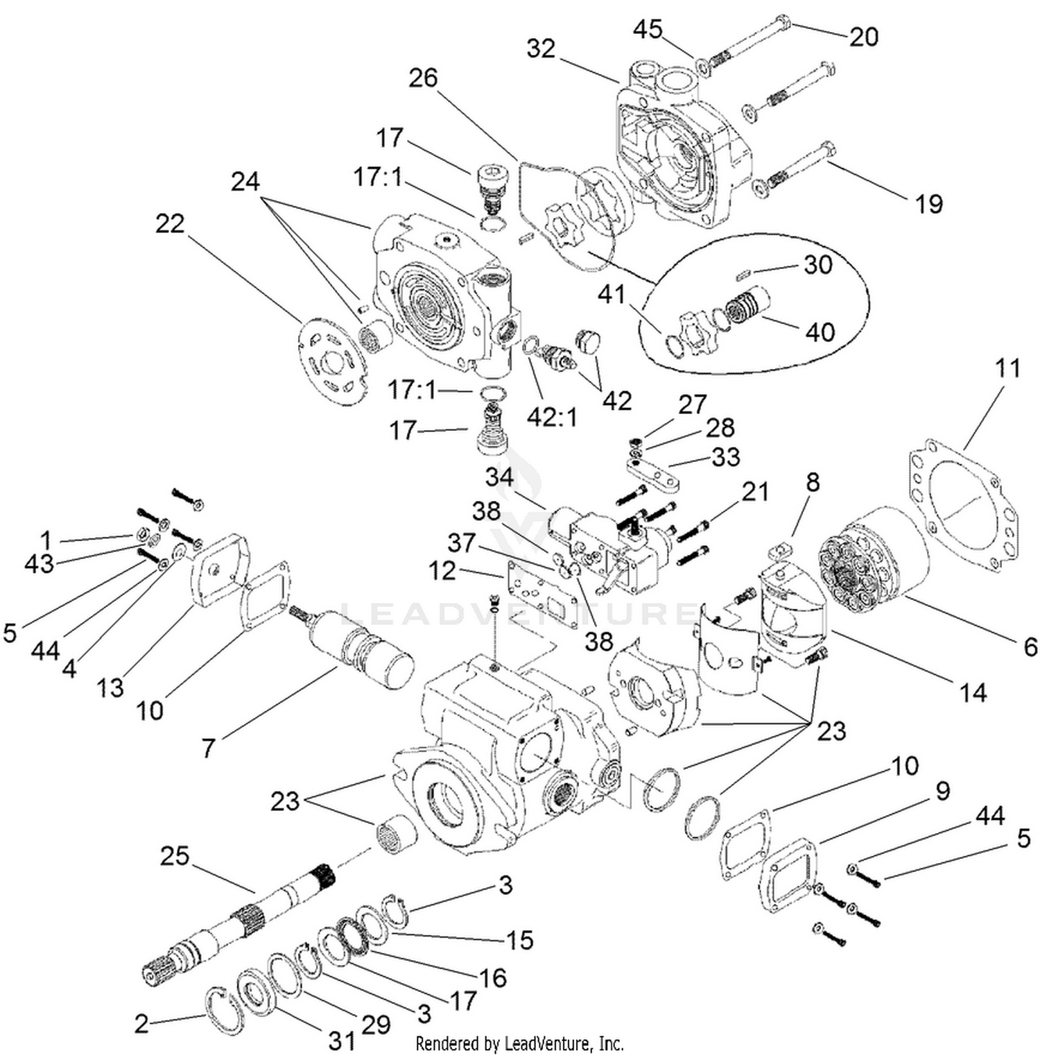 Piston Pump Assembly No. 110-0006