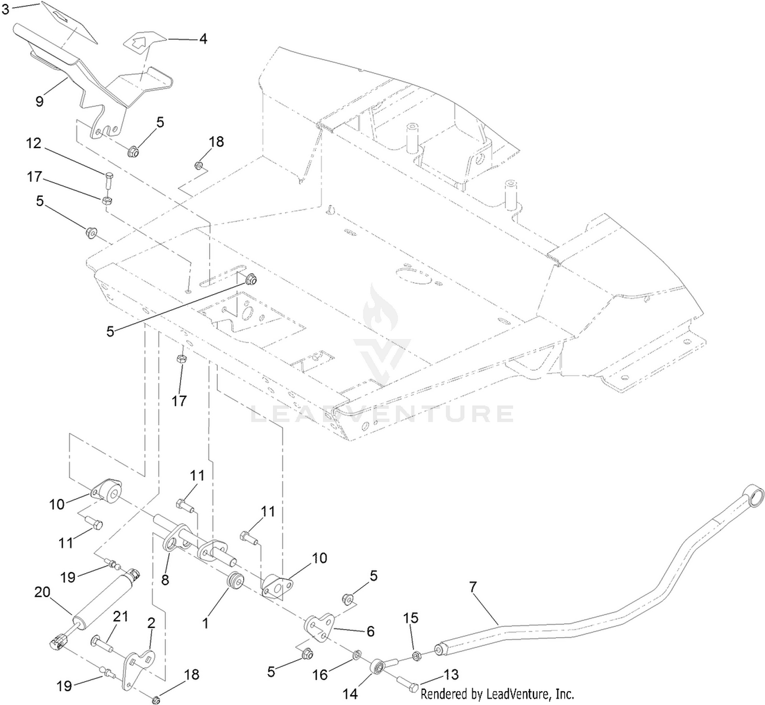 Traction Pedal Assembly