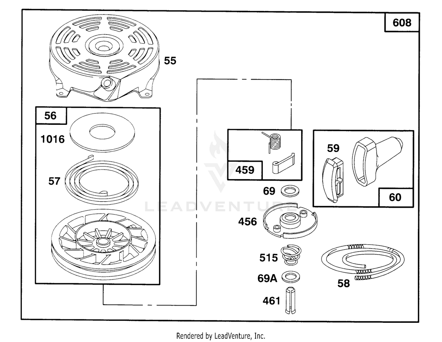 Engine Briggs  Stratton Model 127802-0640-01 6