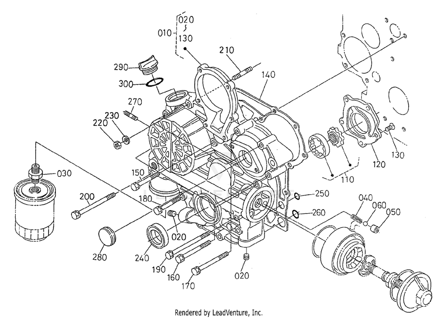 Gear Case Assembly