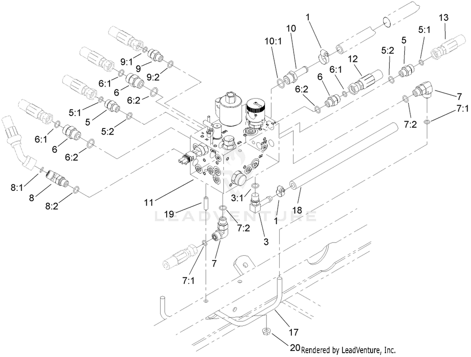 Manifold Block Assembly
