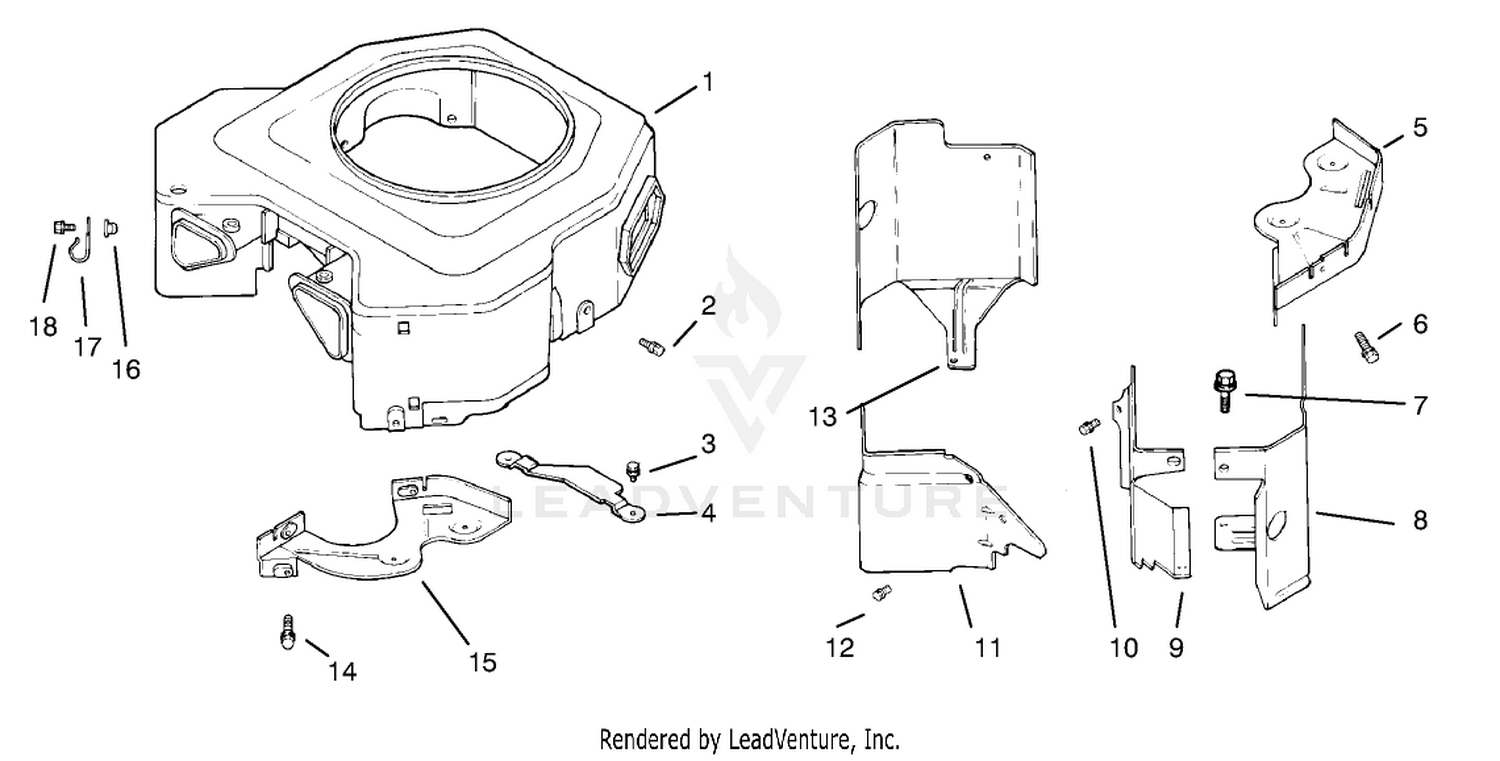 Blower Housing  Baffles