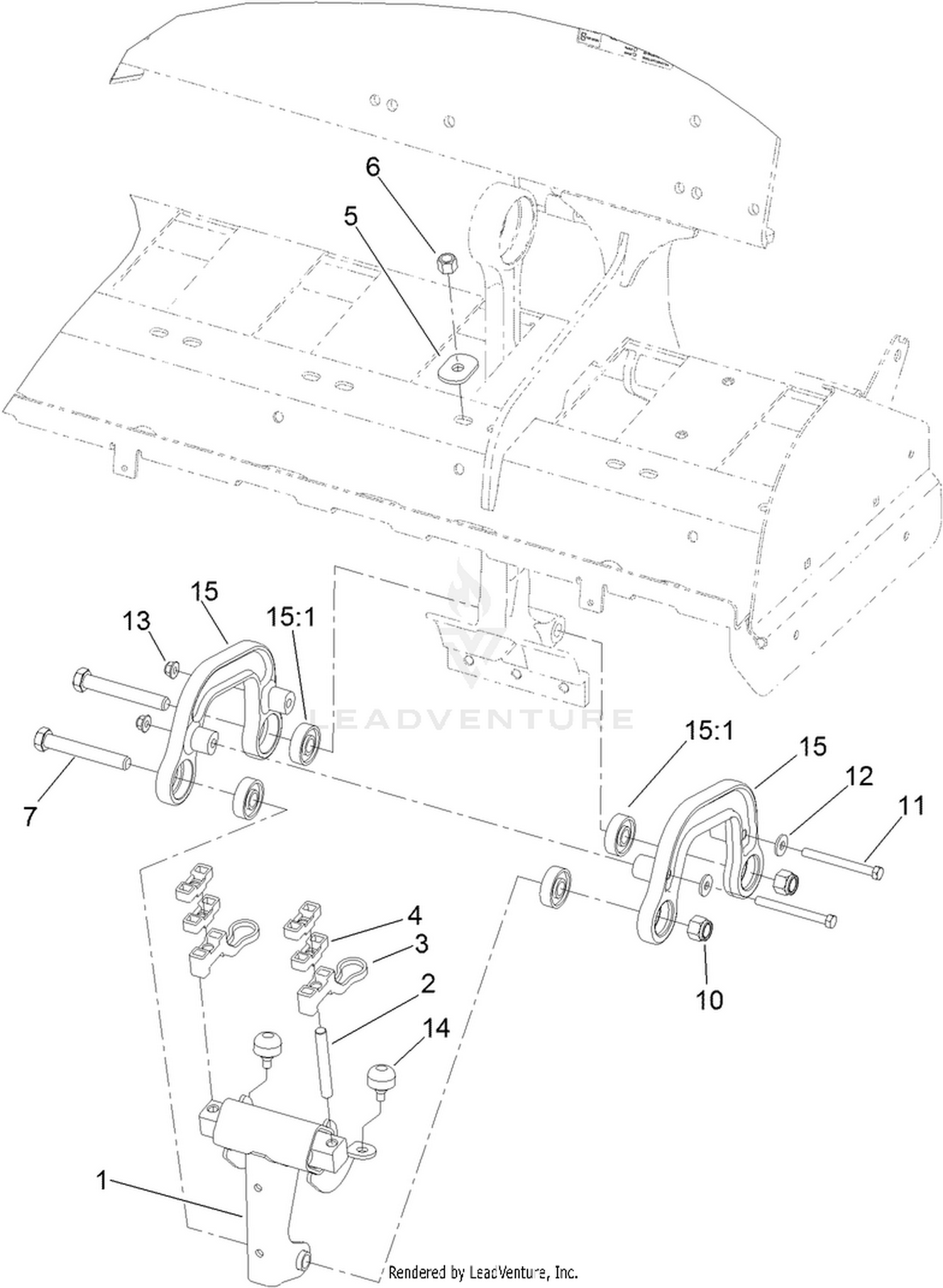Roto-Link Damper Assembly