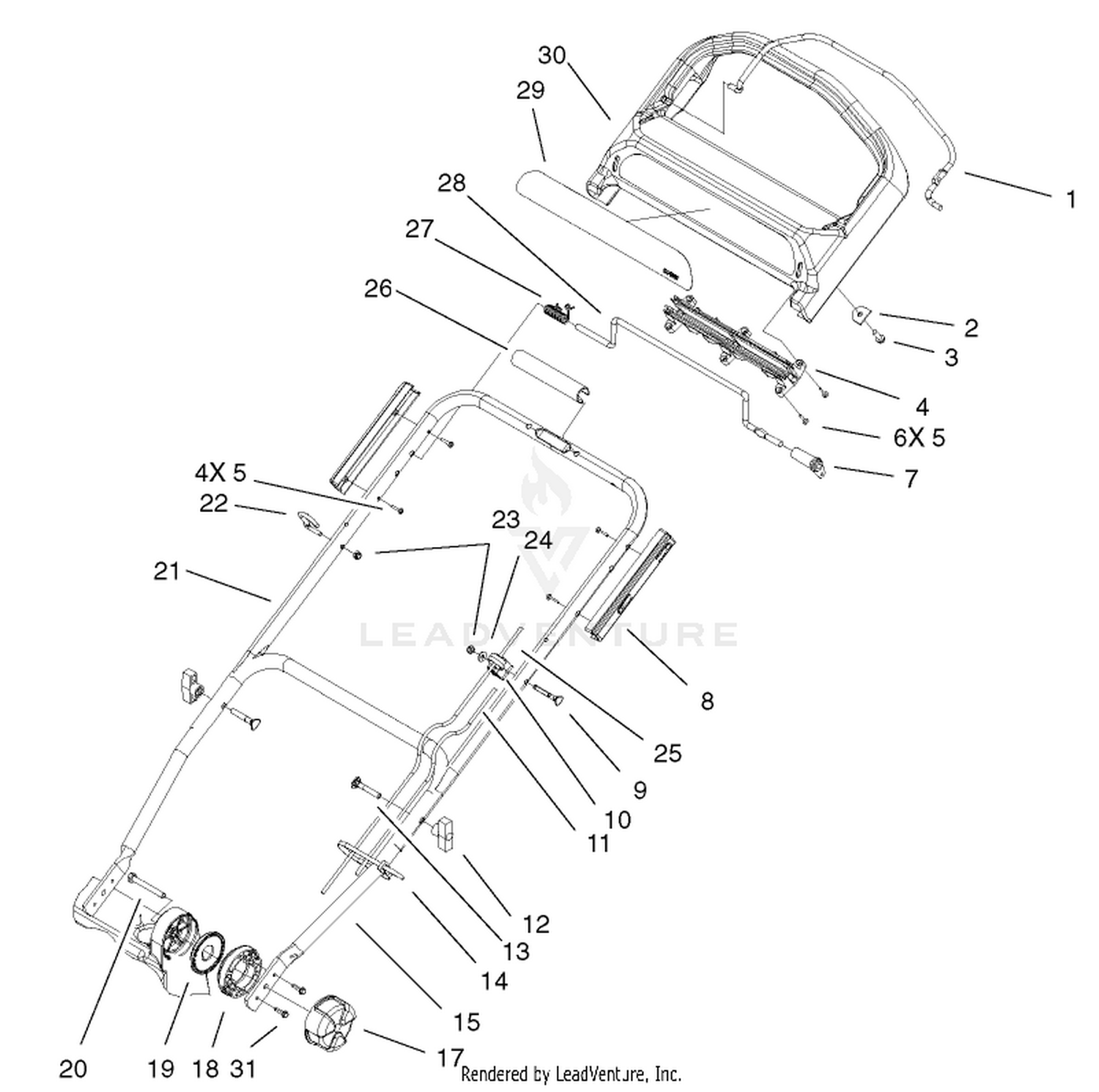 Handle and Control Assembly
