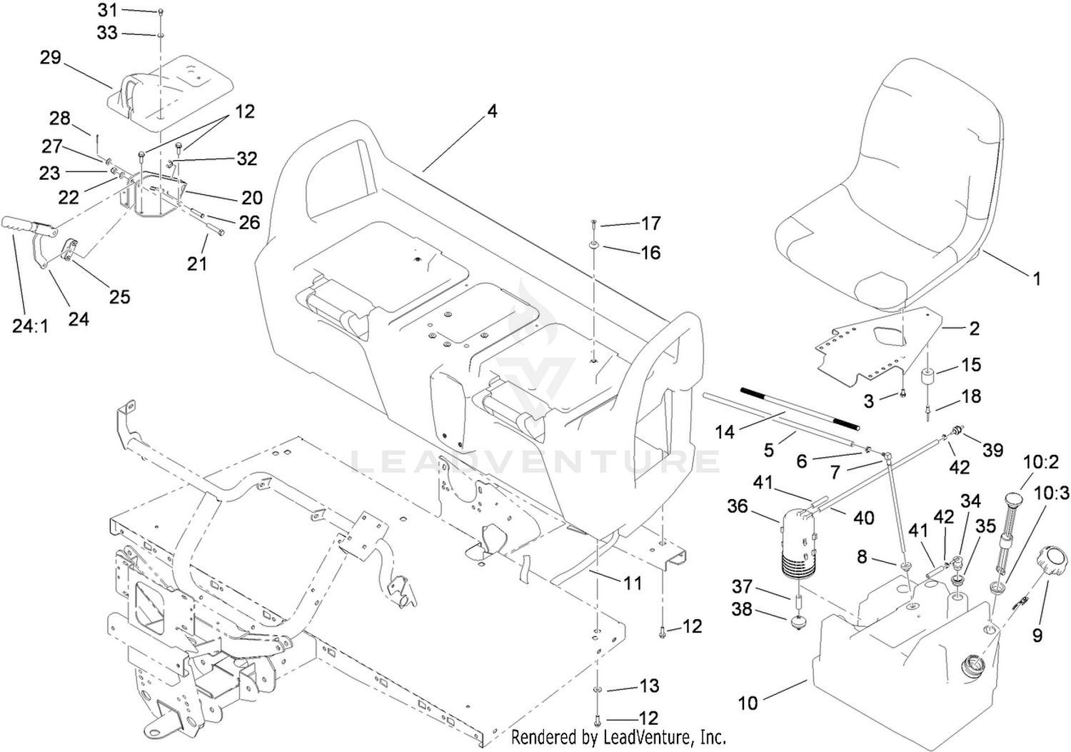 Seat Base Assembly
