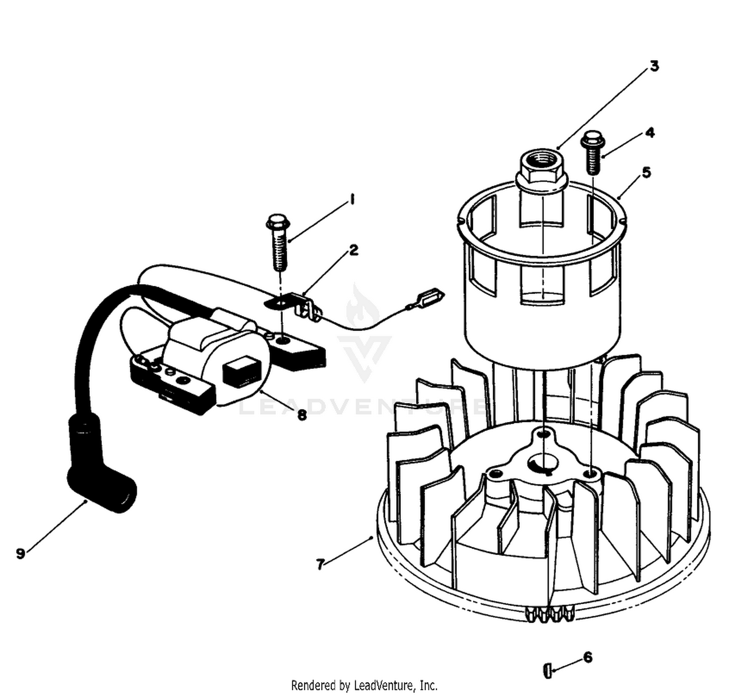 Magneto  Flywheel Assembly