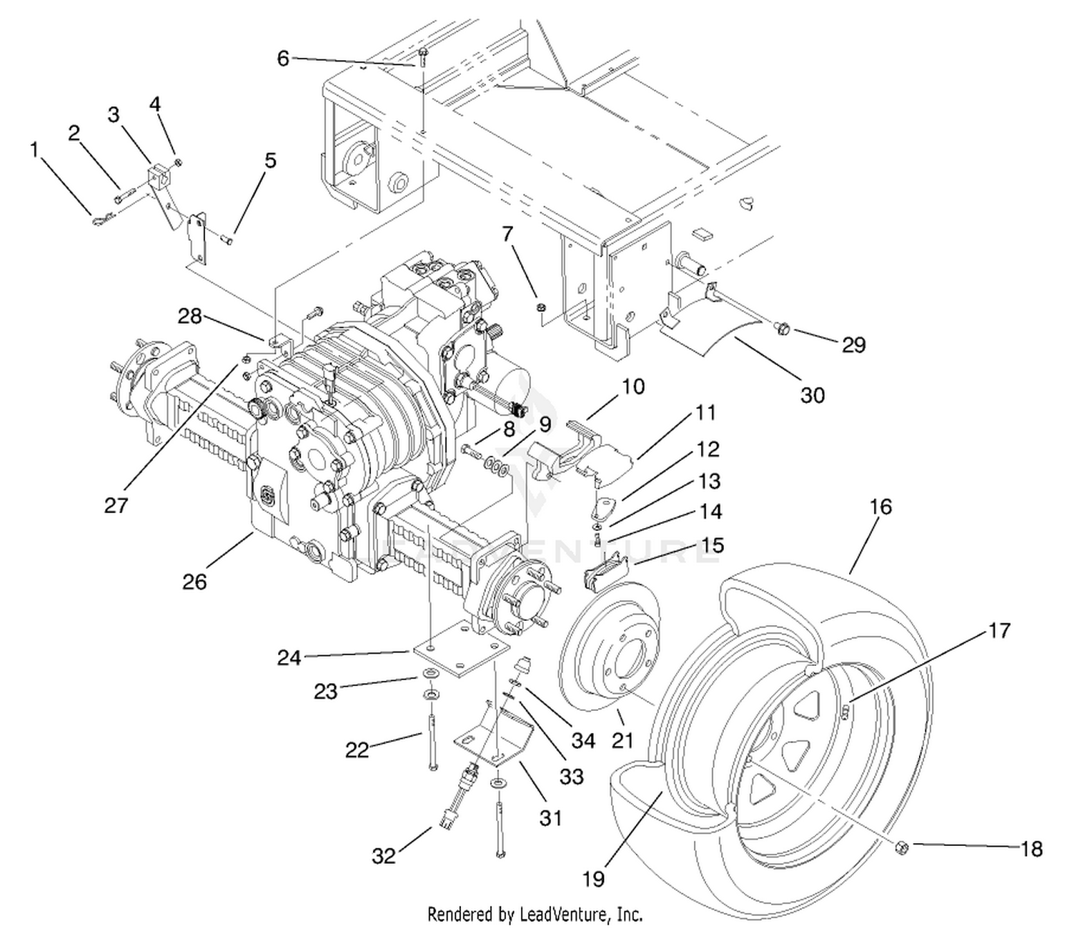 Front Axle Assembly