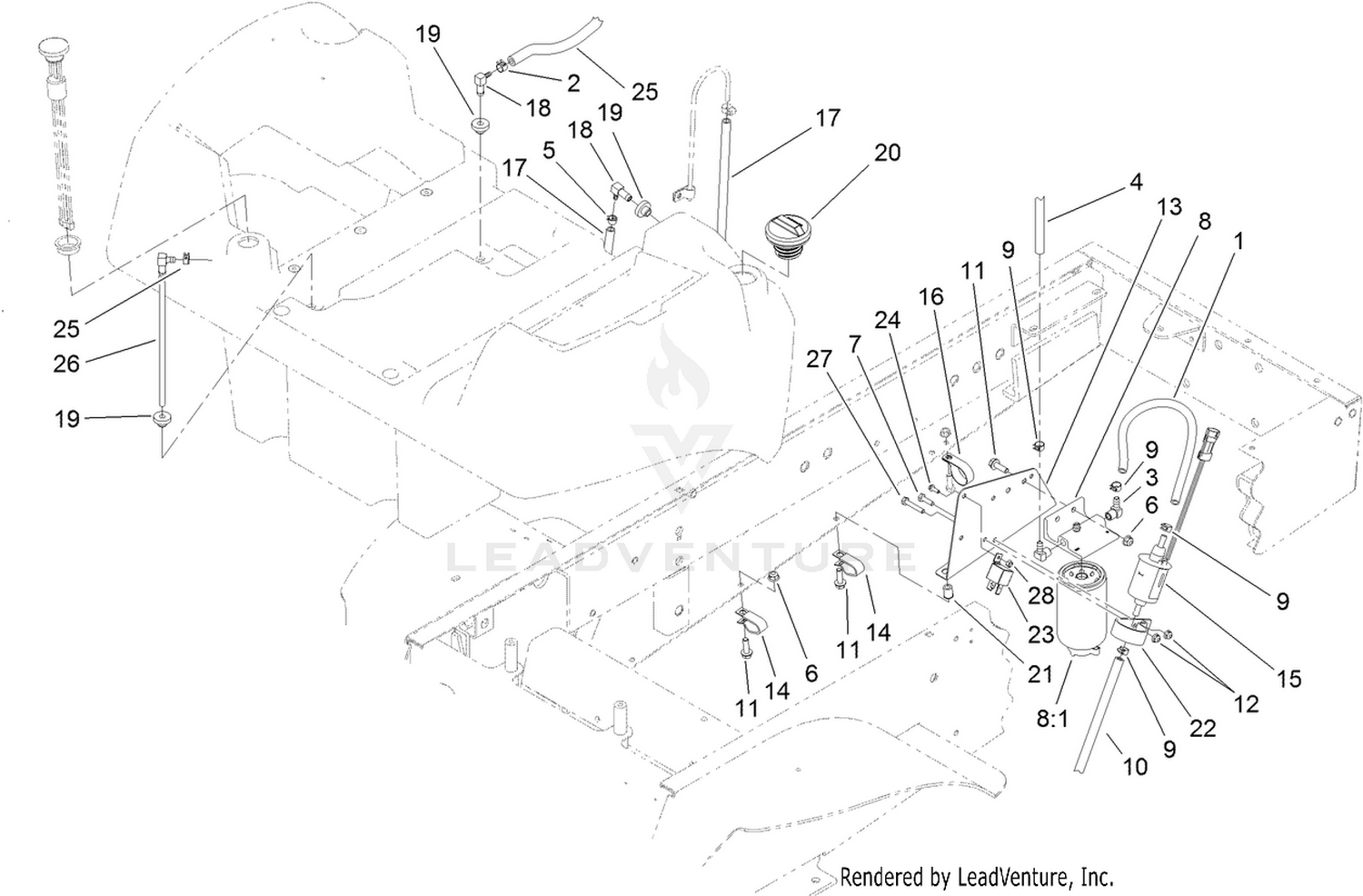 Fuel Delivery System Assembly