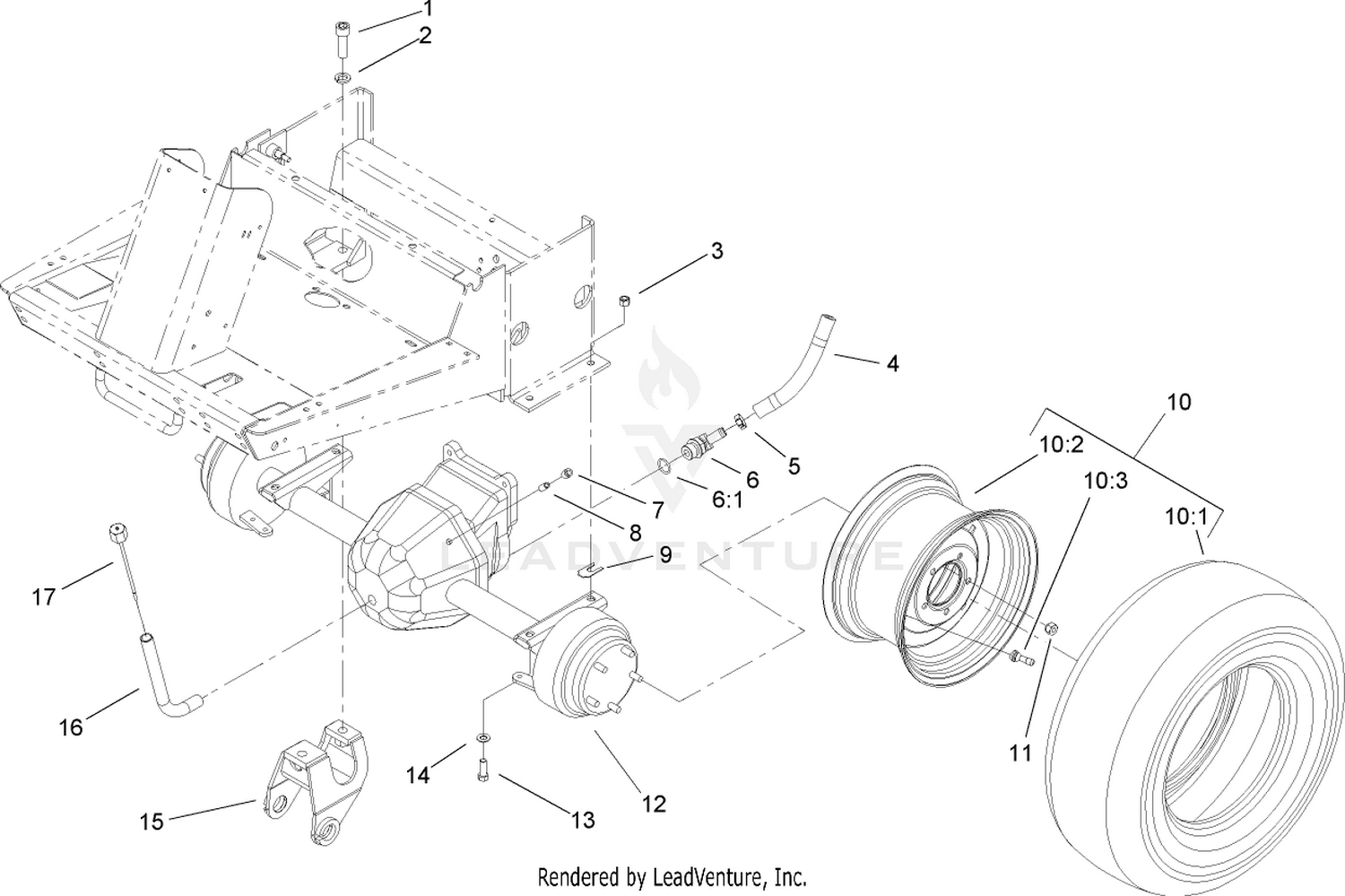 Front Axle Assembly