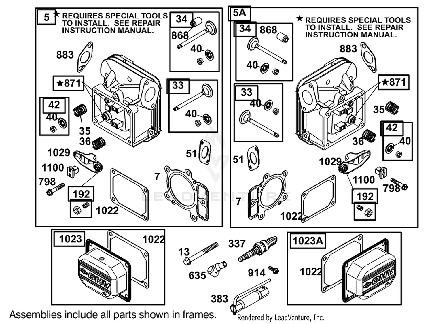 Engine Briggs  Stratton Model 406777-0157-E1 2