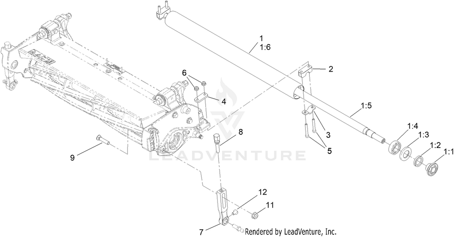 Rear Roller Assembly
