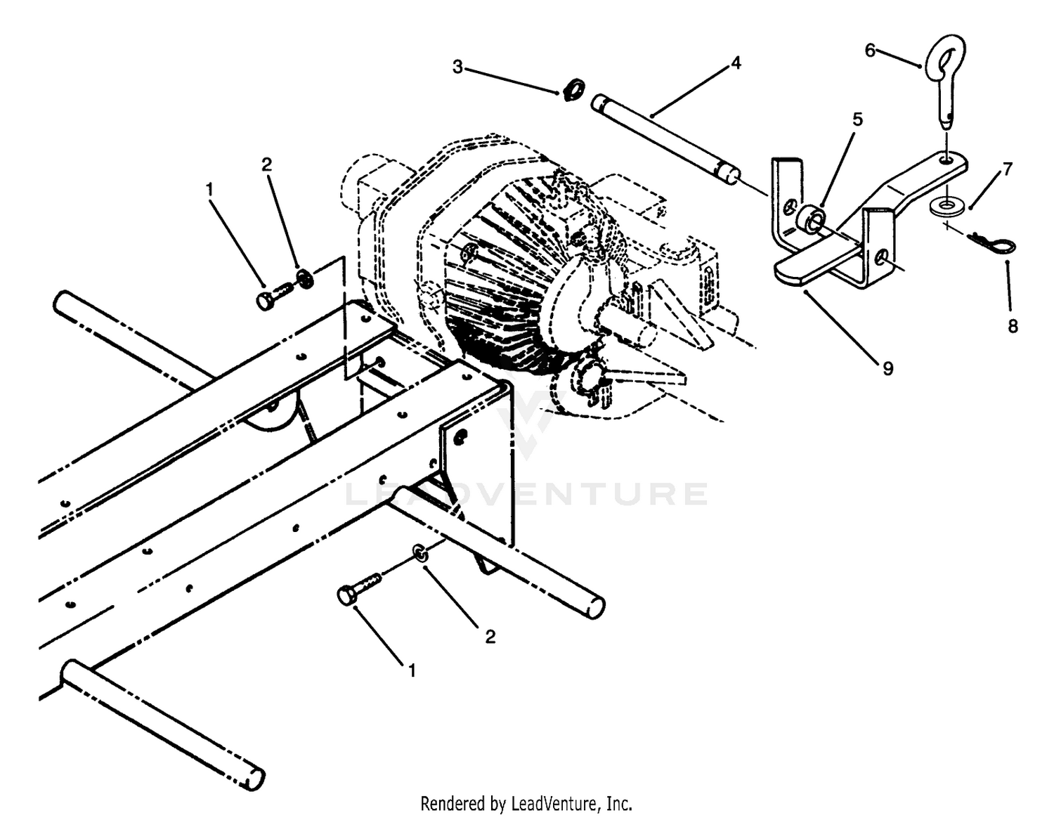 Rear Hitch Assembly