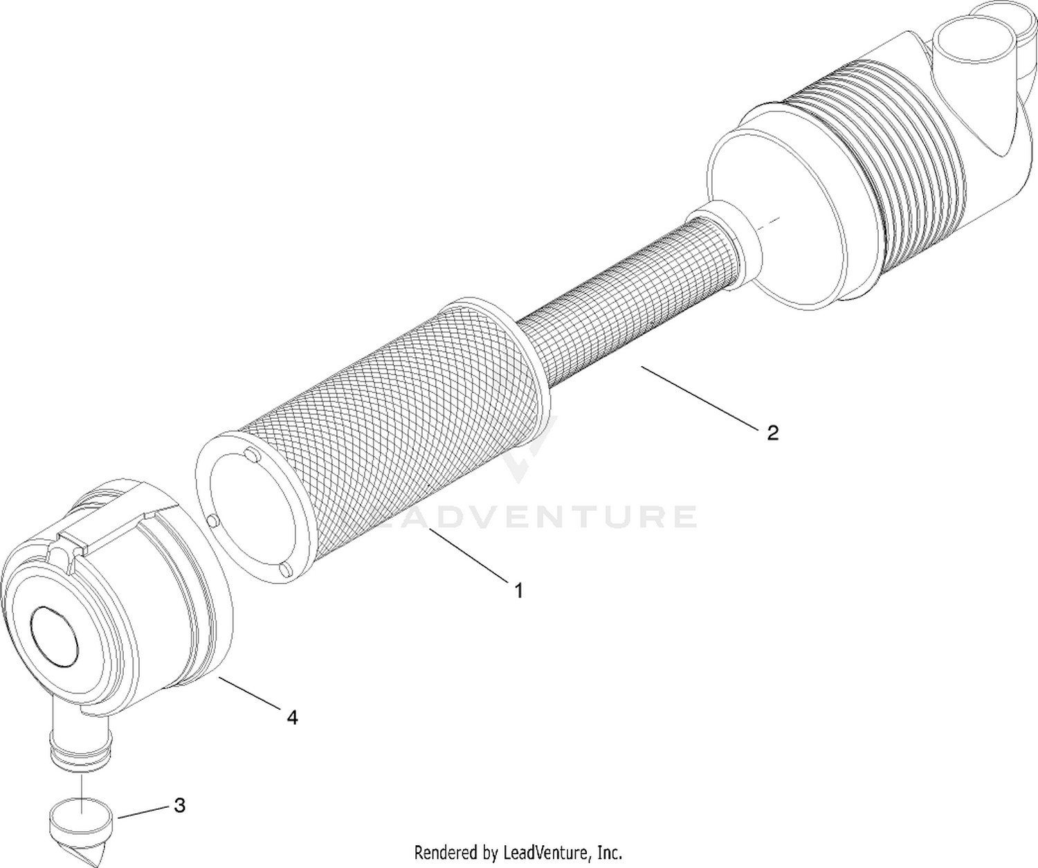 Air Filter Assembly No. 100-2597