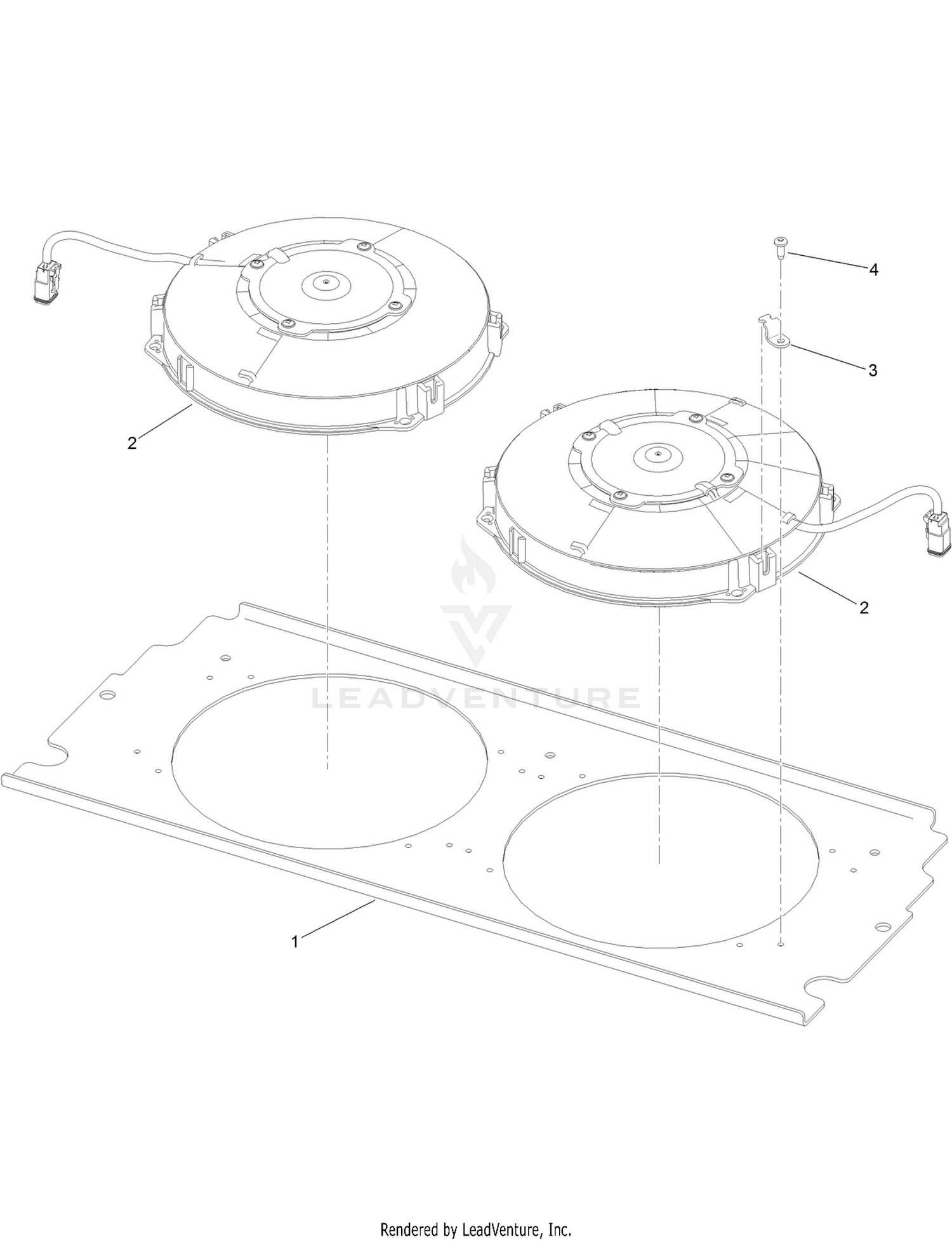 Fan Panel Assembly No. 132-3488