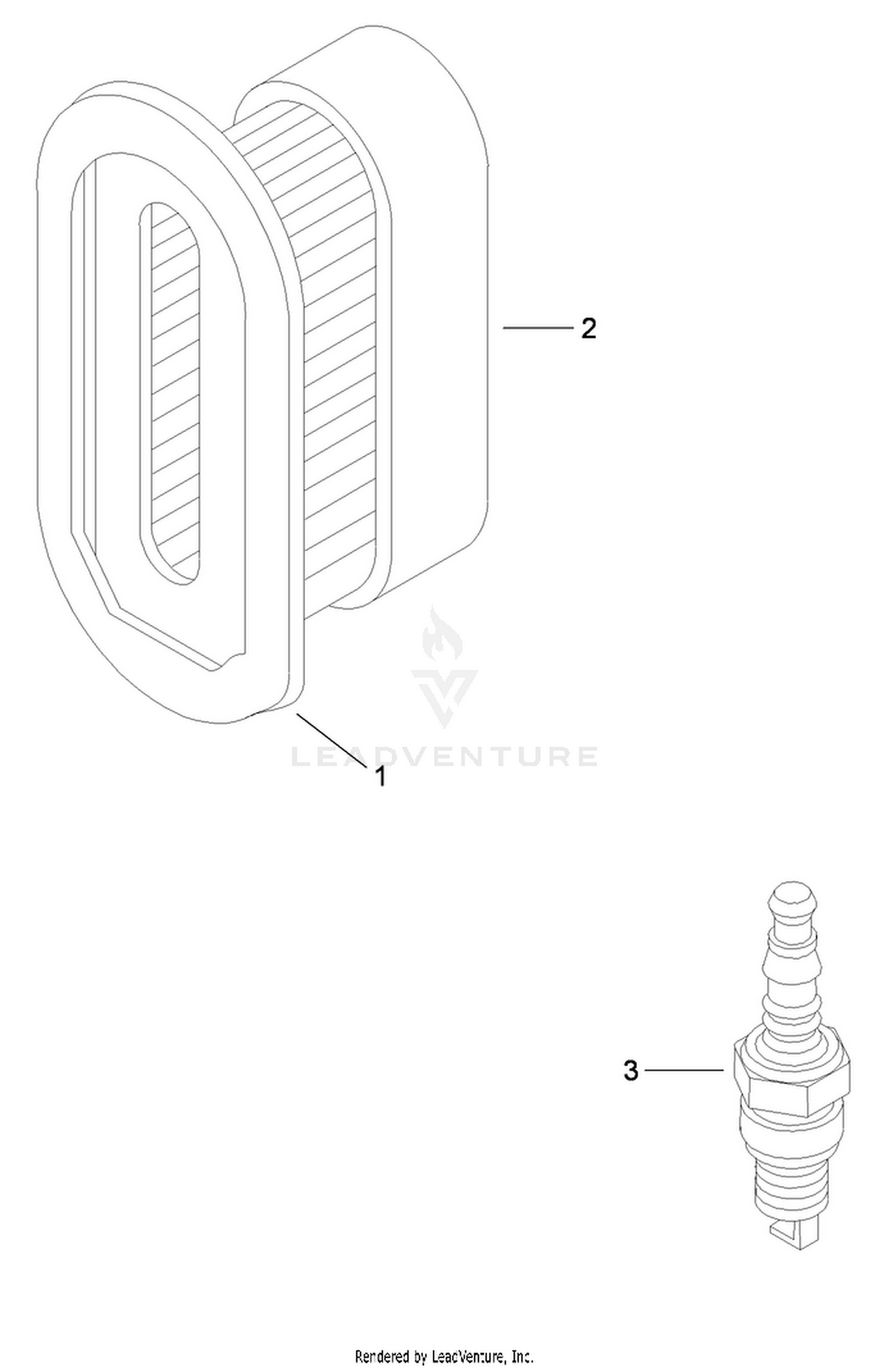 MVP Filter and Spark Plug Kit