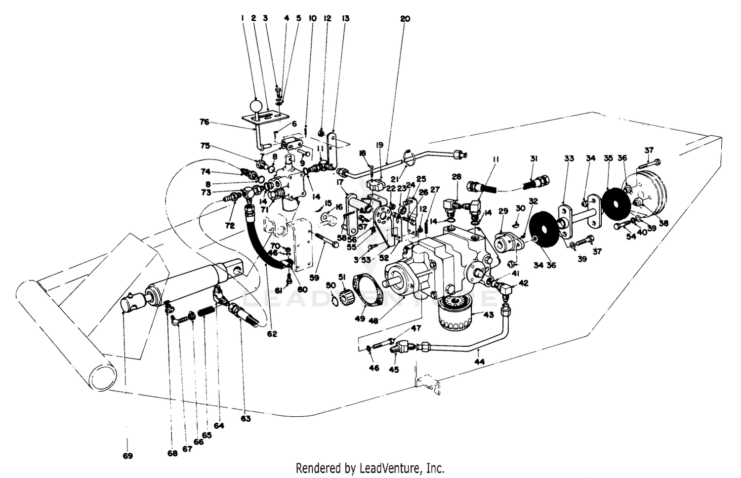 Hydrostatic Transmission  Valve Assembly