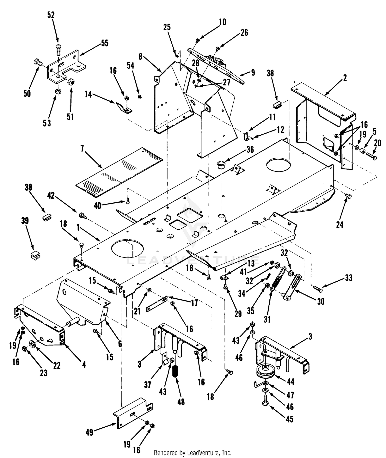 Frame, Sheet Metal  Covers