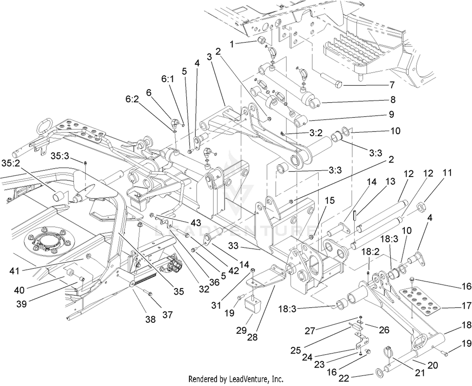 Front Lift Arm Assembly