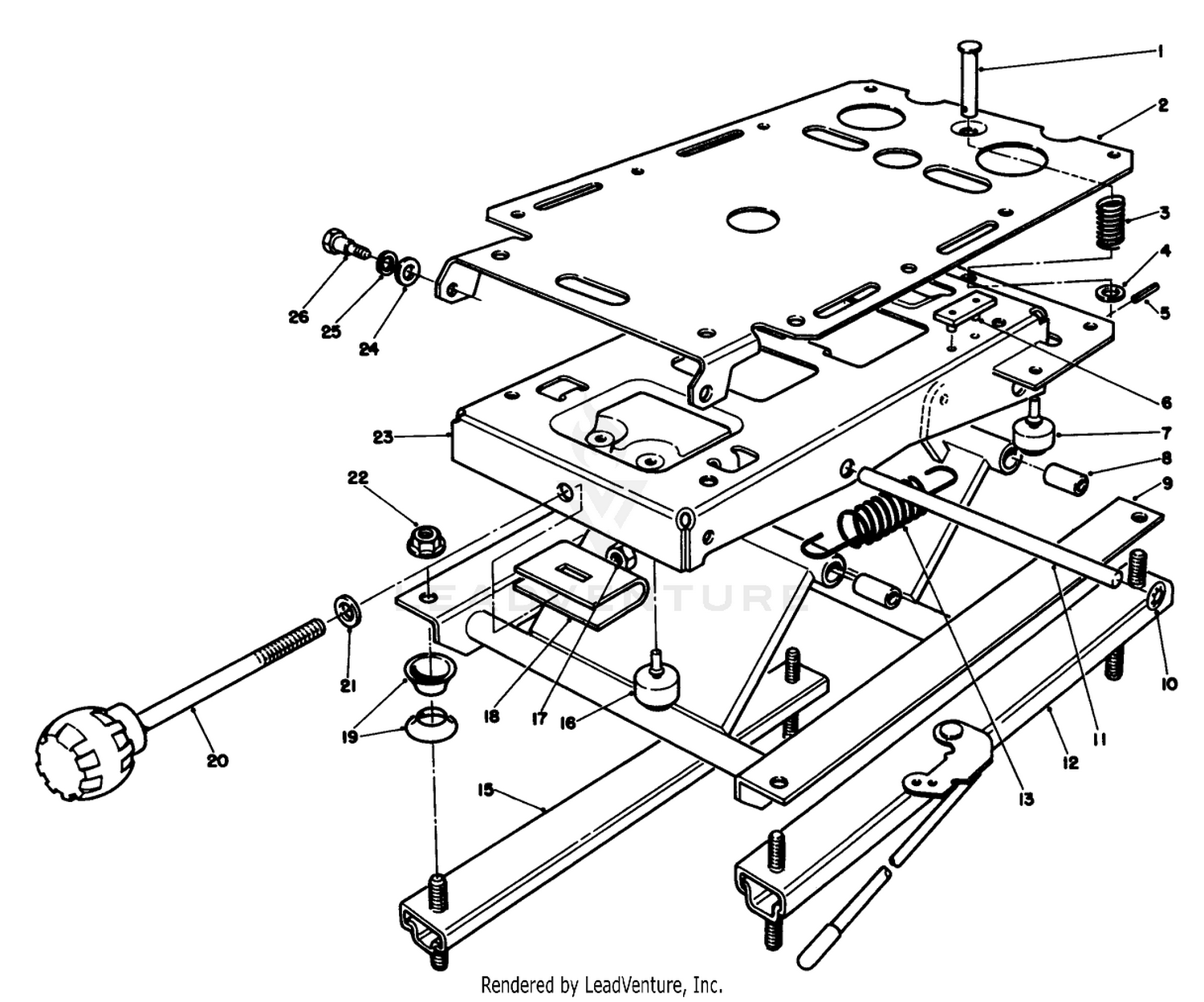 Seat Suspension Assembly