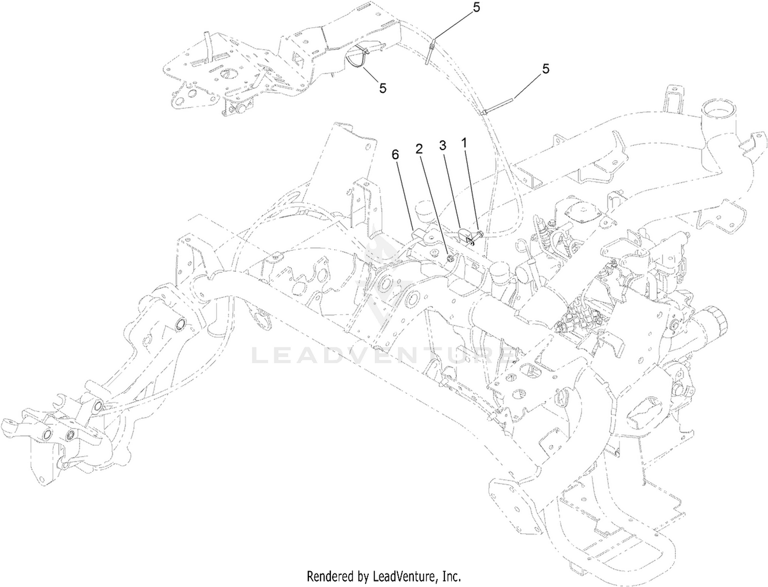 Console Cable Routing Assembly