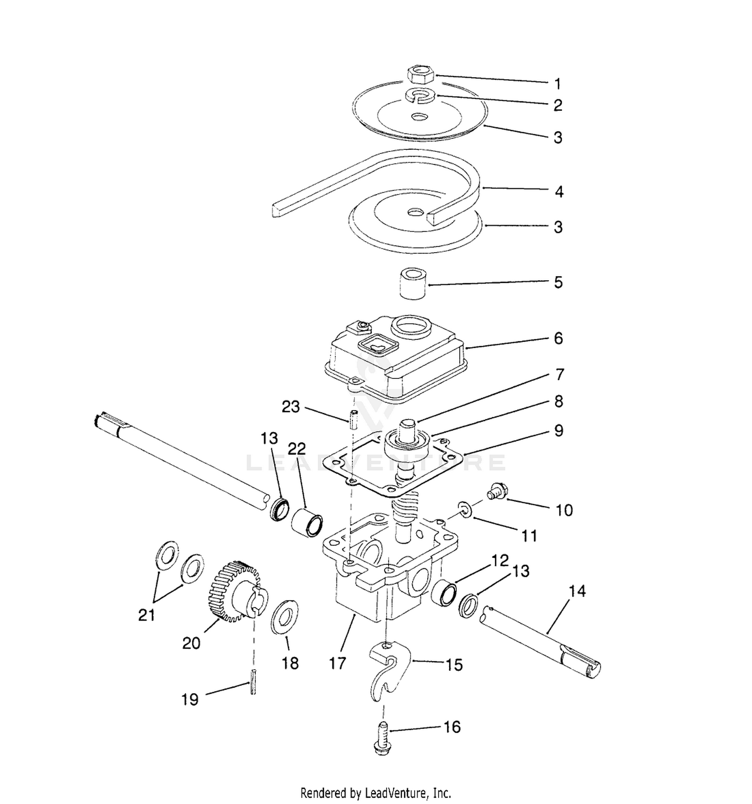 Gearbox Assembly No. 71-8250