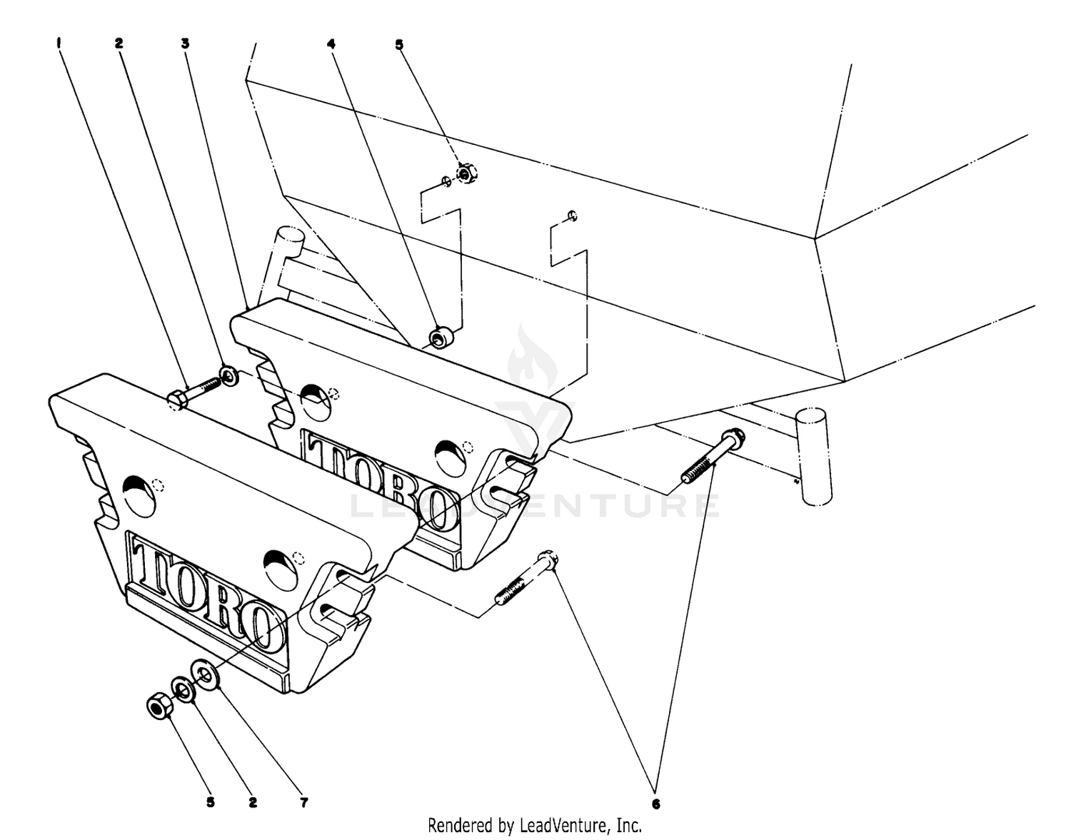 REAR WEIGHT KIT NO. 24-5780