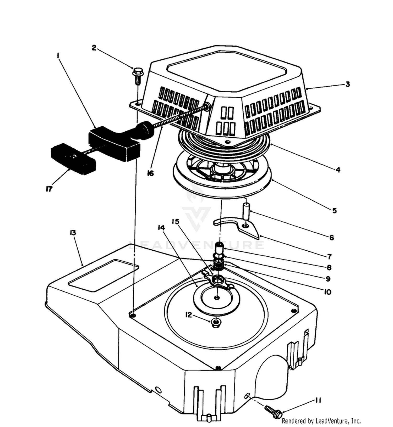Recoil Assembly (model No. Vml0-5)