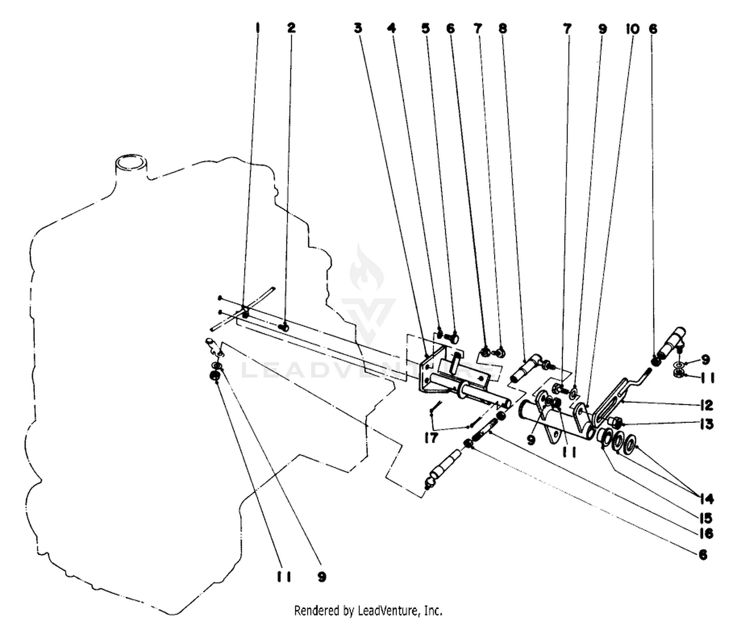 Pivot Shaft And Arm Assembly