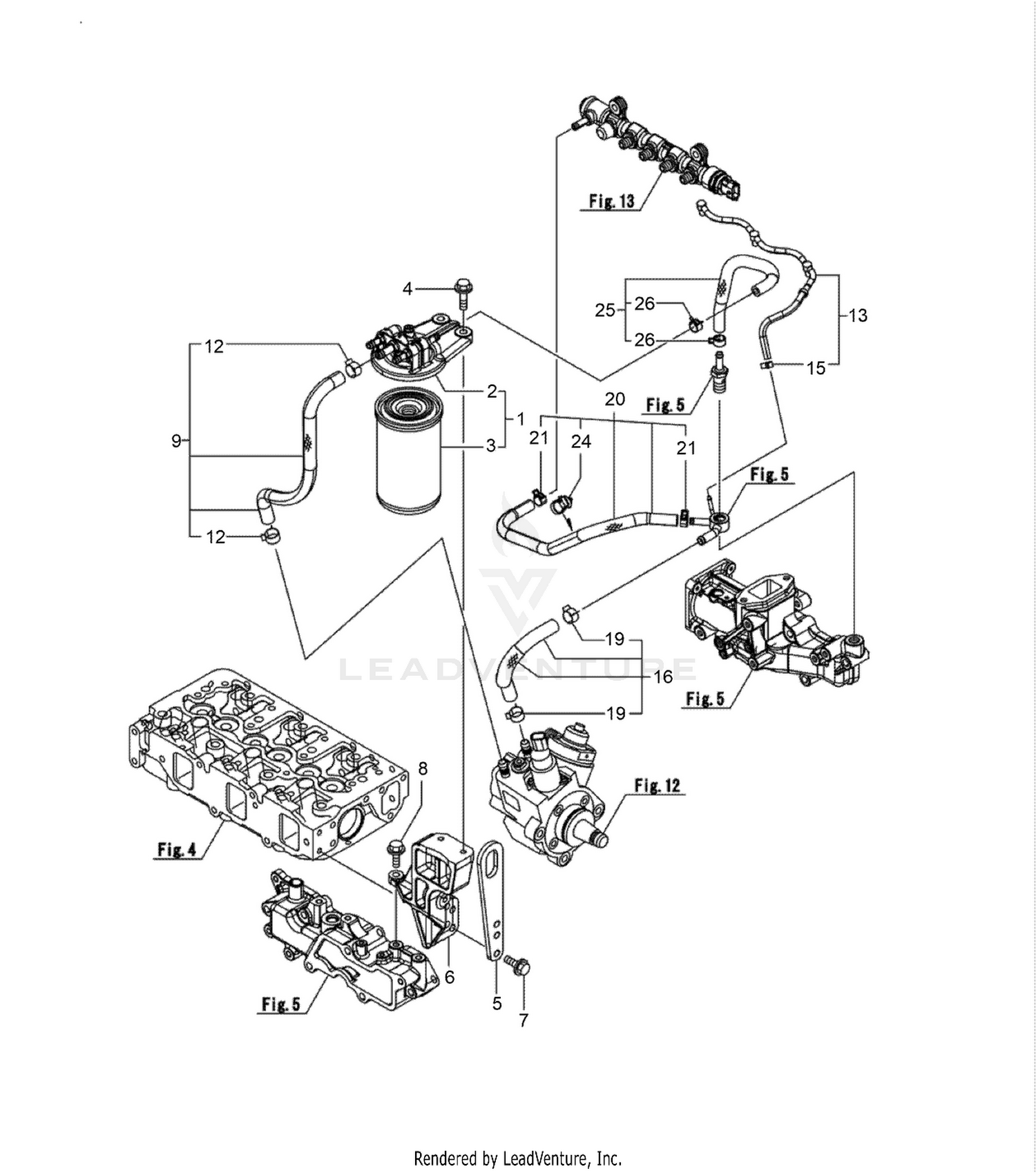 Fuel Pipe Assembly