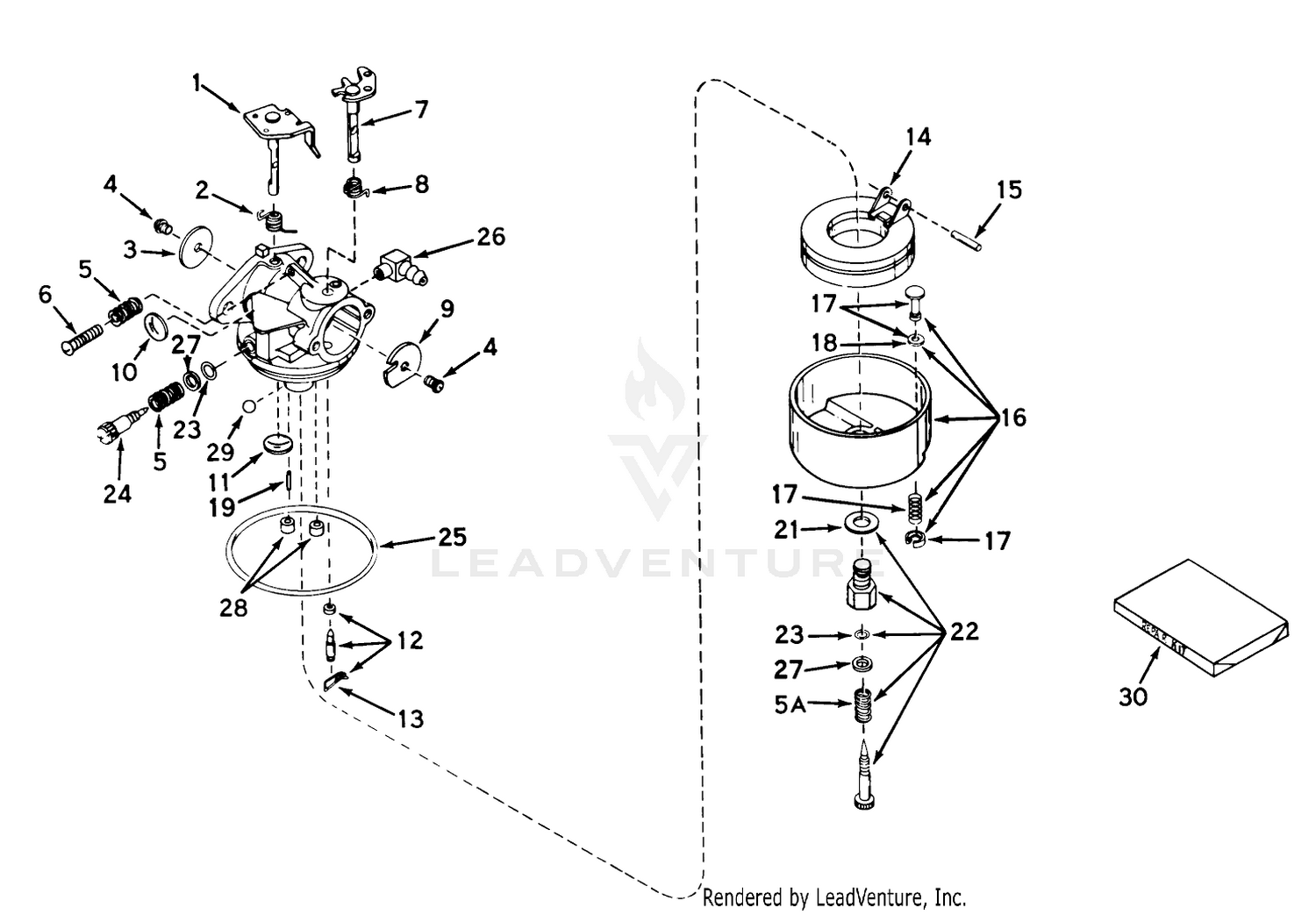 Carburetor No. 631581