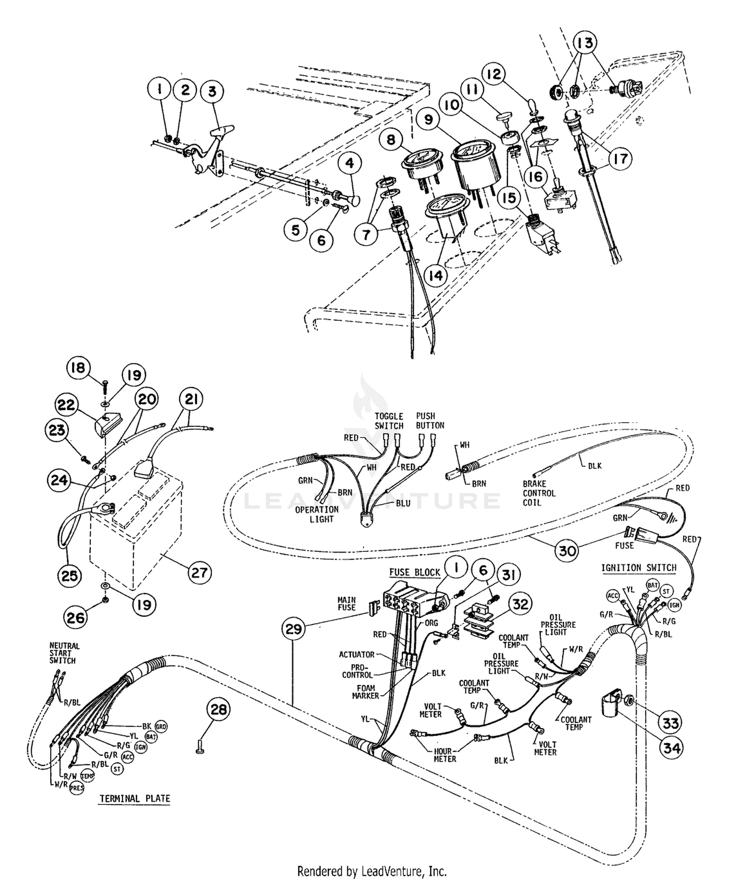 CONTROLS, GAUGES  ELECTRICAL