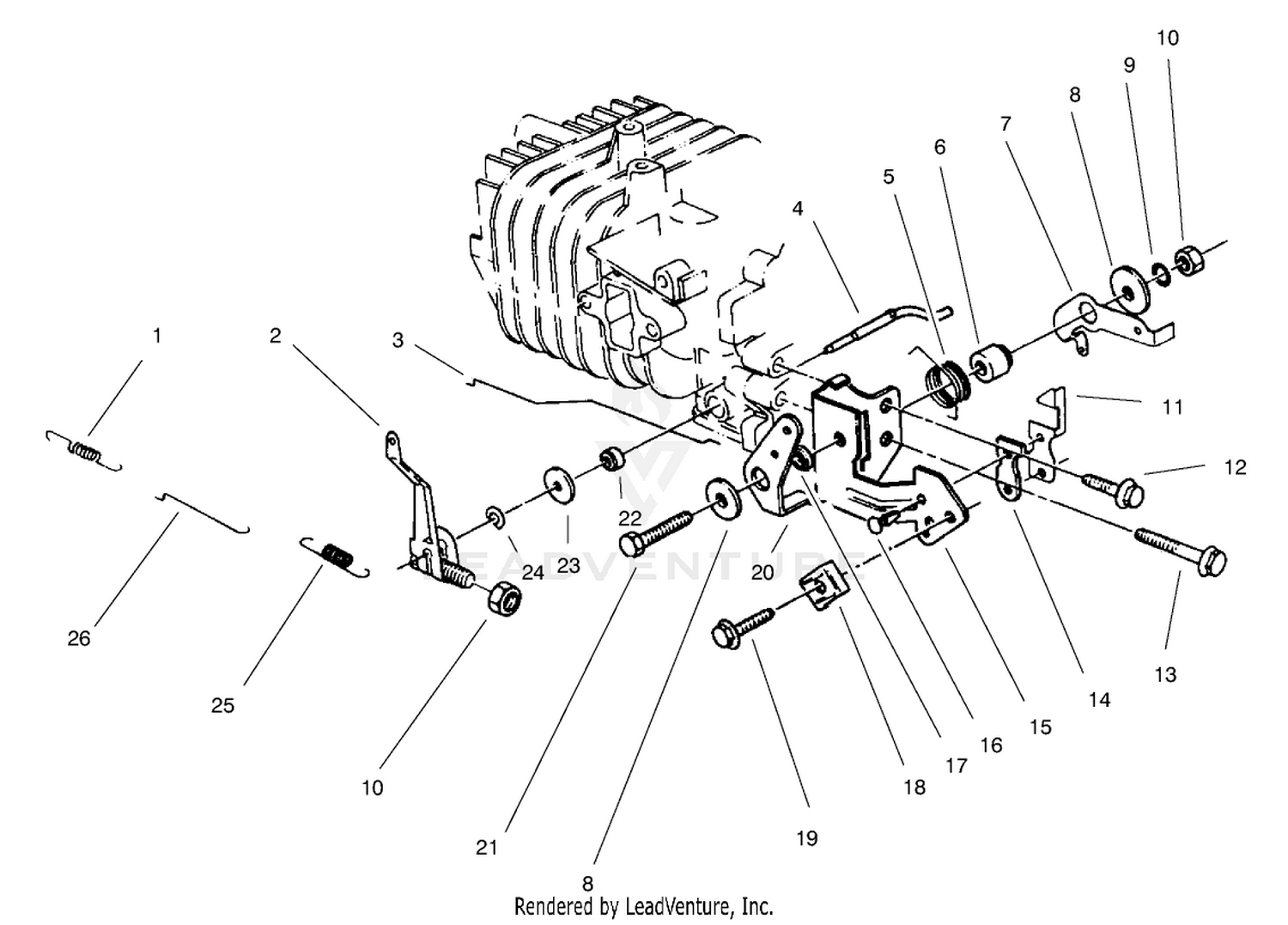 Governor Assembly (model No. 47pt7-3)
