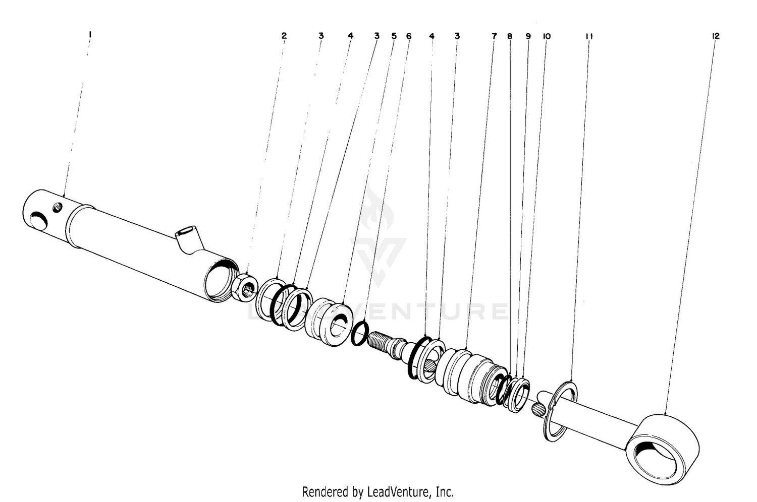 Hydraulic Cylinder No. 43-5260