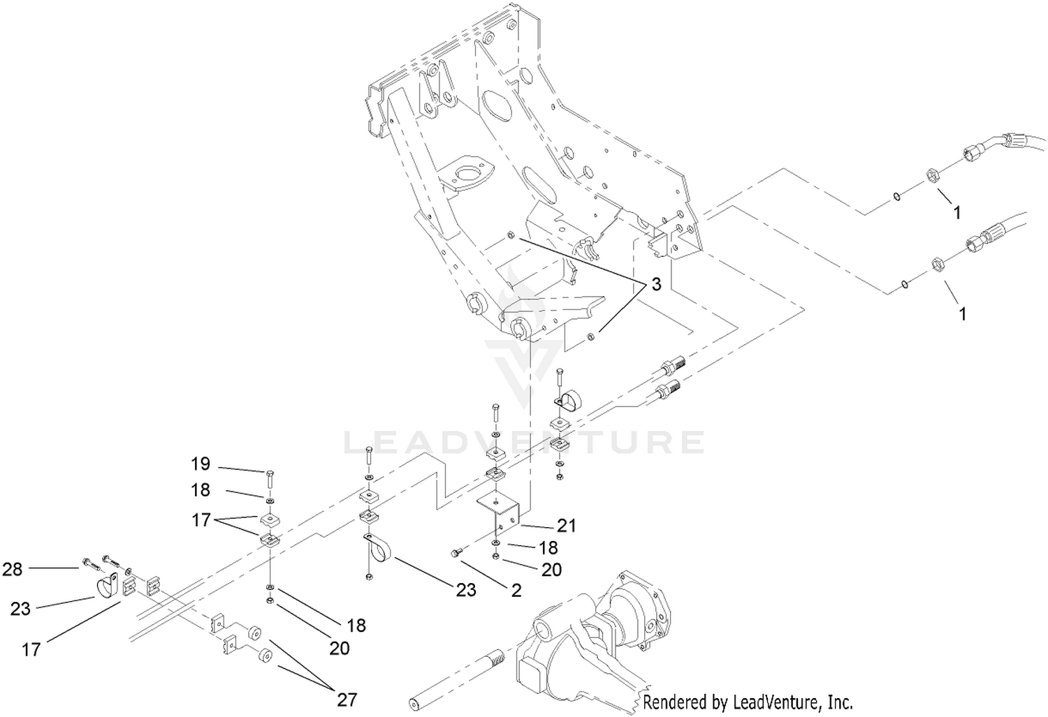 Rear Hydraulic Assembly