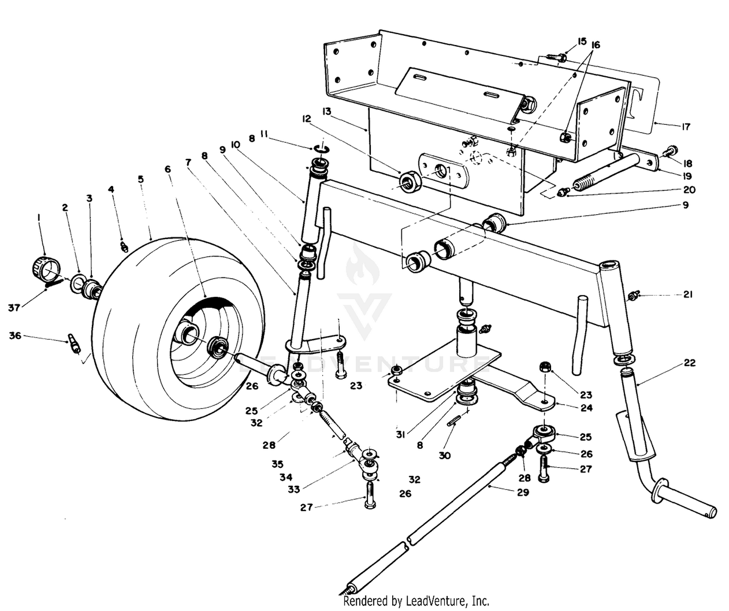 Rear Axle Assembly