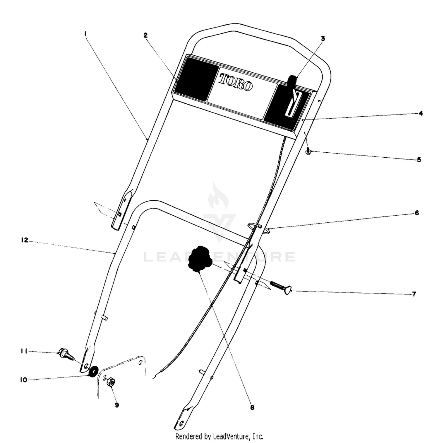 Handle Assembly Model 18015