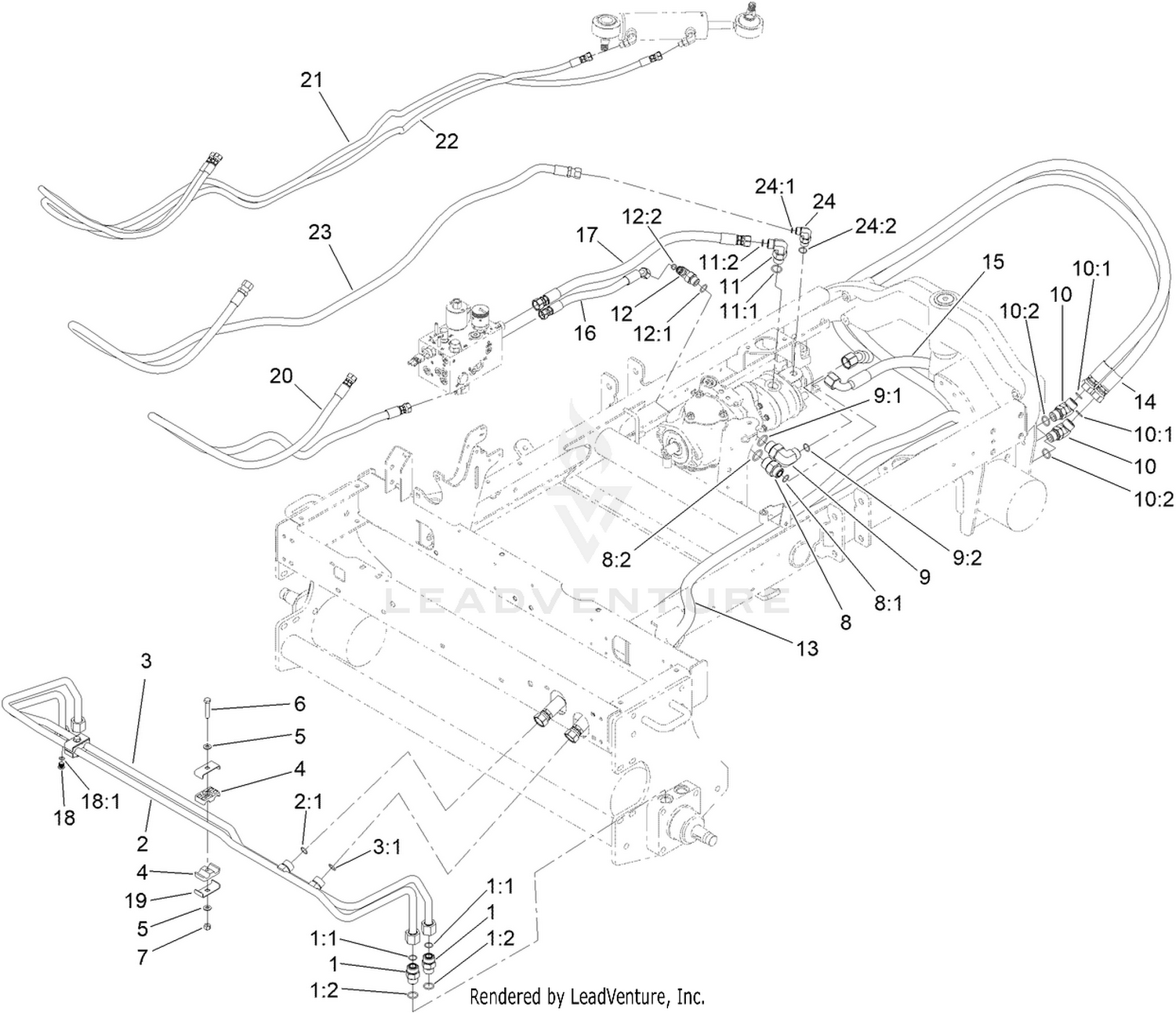 Traction and Steering Circuit Assembly