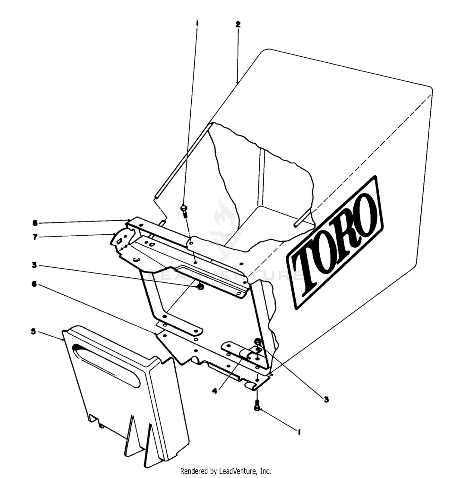 Grass Bag Assembly