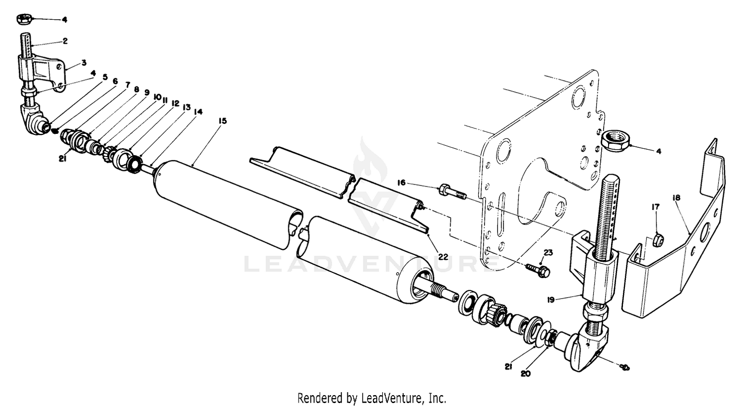 Front Roller Kit Model No. 03742 (optional) Front Roller Scraper Kit Part No. 62-6220 (optional)