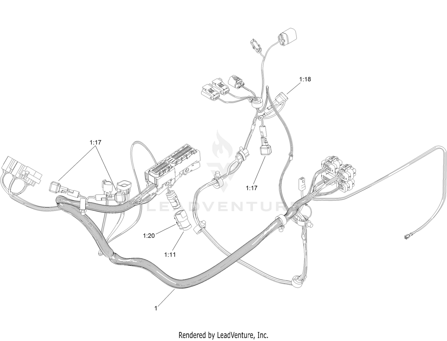 Engine Wire Harness Assembly