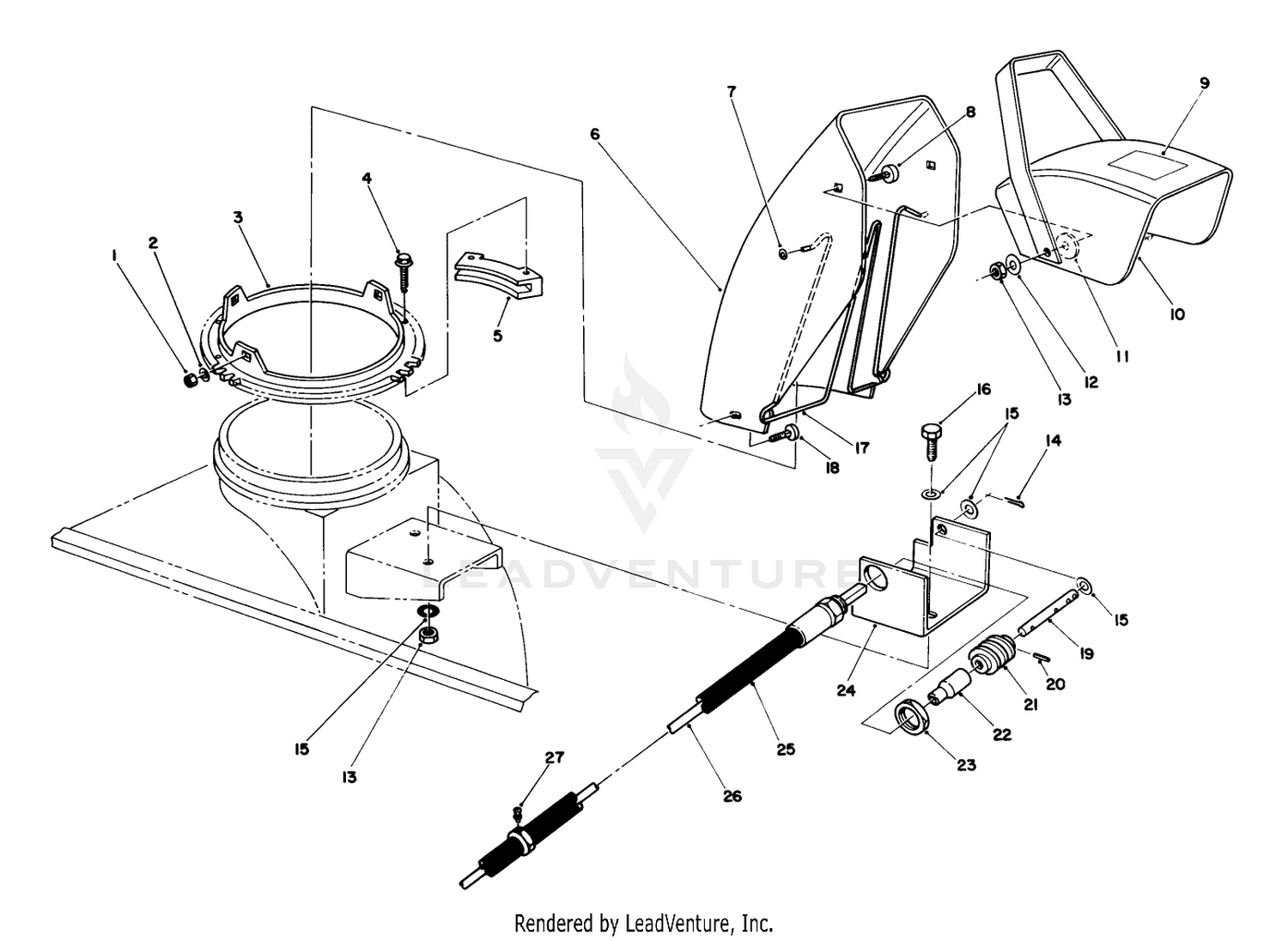 44" Snow Thrower Model No. 30761 (optional) (continued) 2