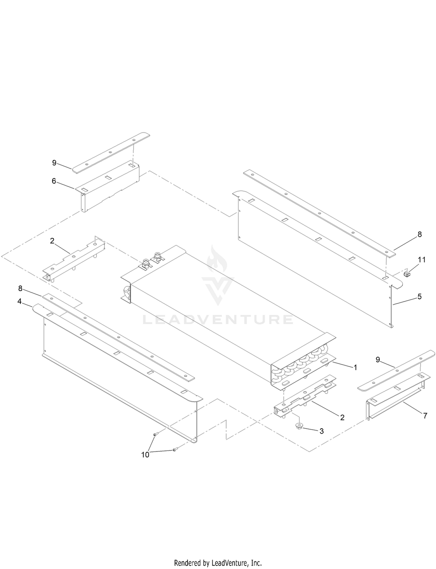Air Conditioning Duct Assembly No. 132-3468