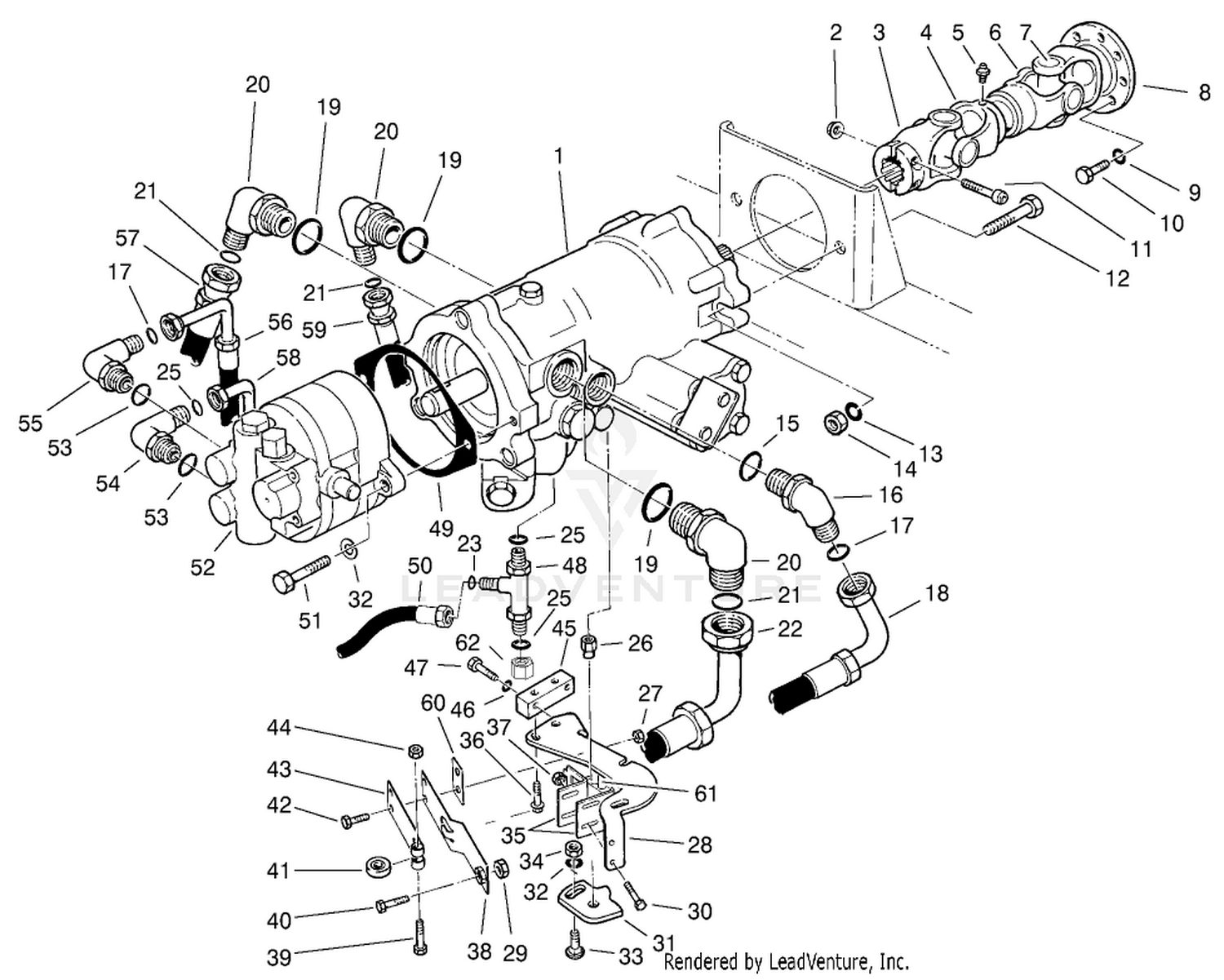 Variable Displacement Pump Installation