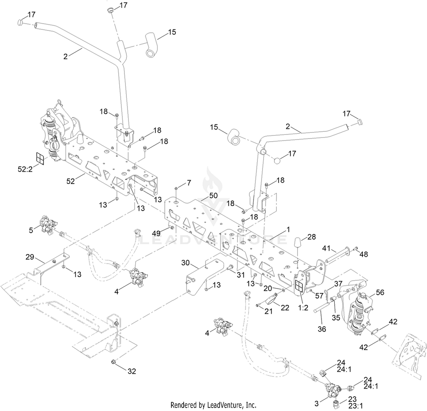 Center Boom Assembly