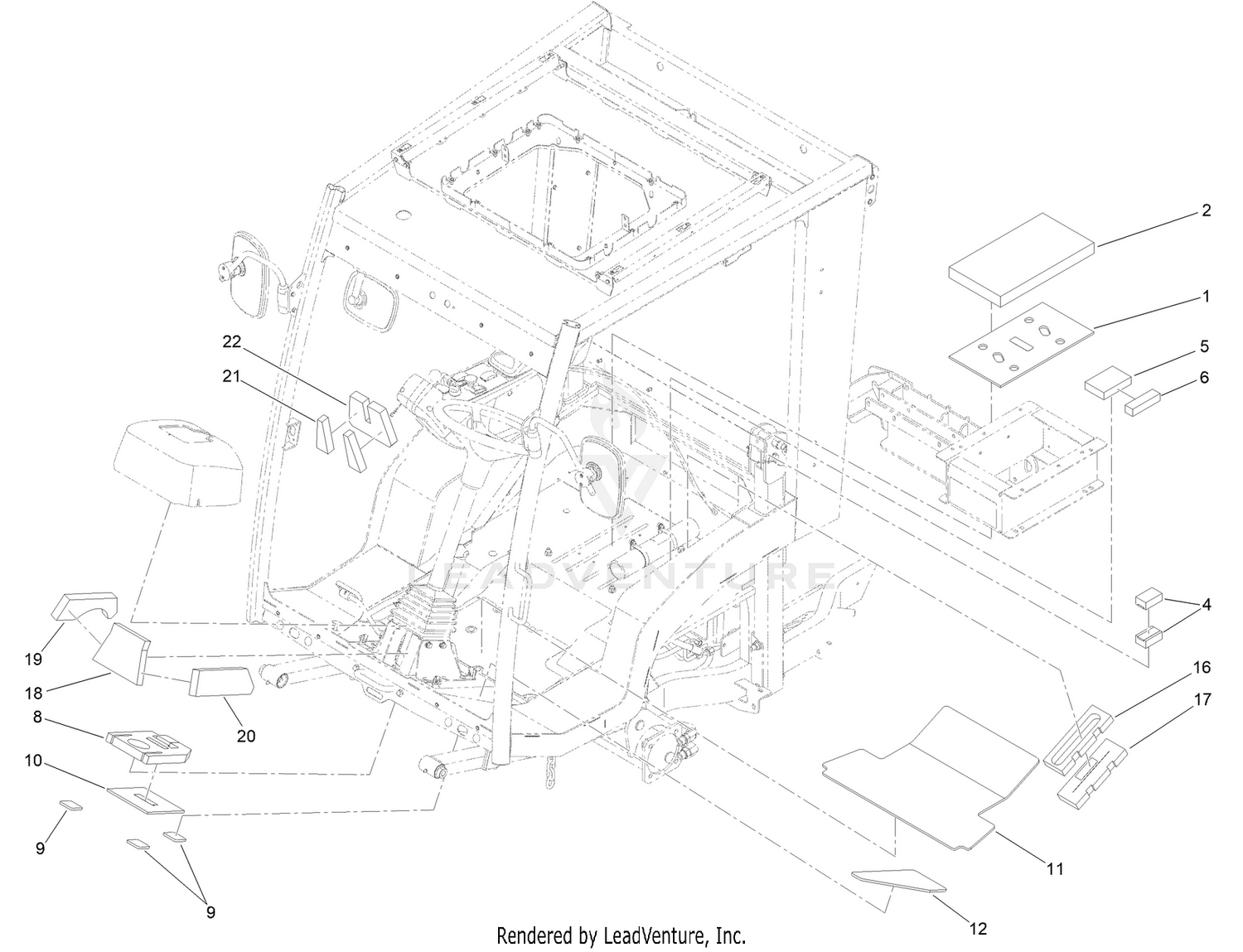 Sound Reducing Assembly No.1