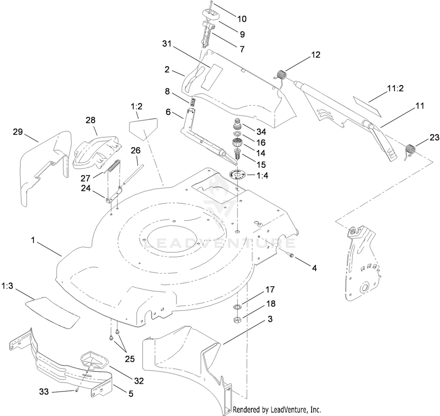 Housing and Rear Door Assembly